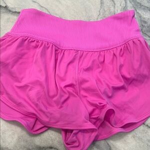 Vibrant Pink Athletic Shorts